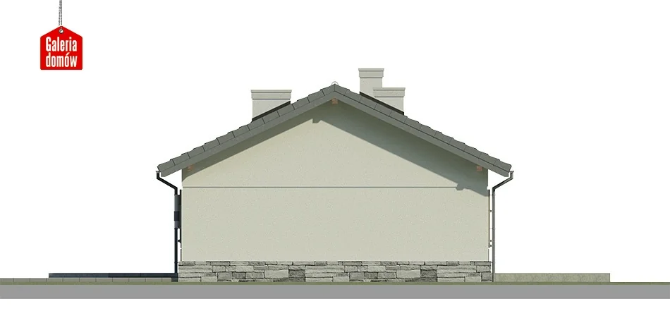 Elewacja boczna lewa