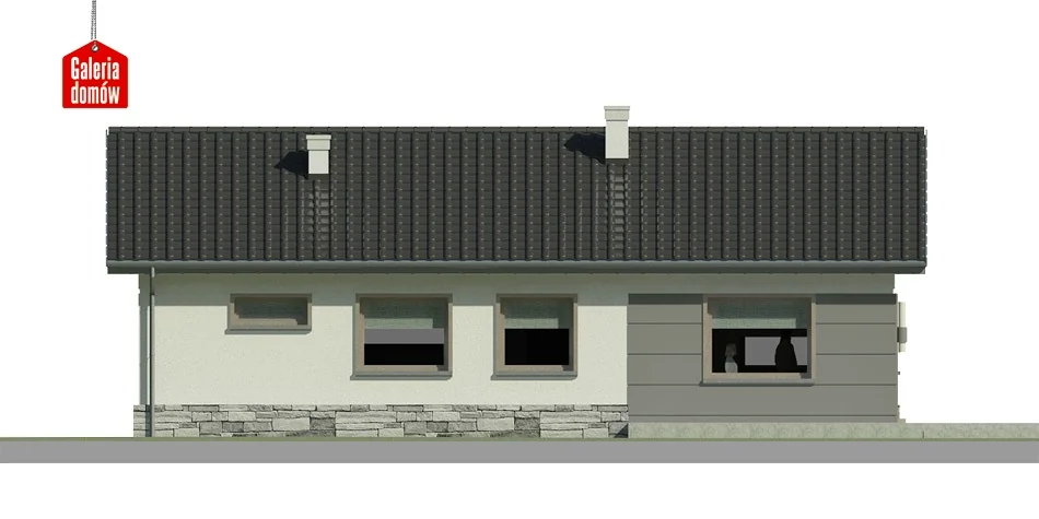 Elewacja boczna prawa