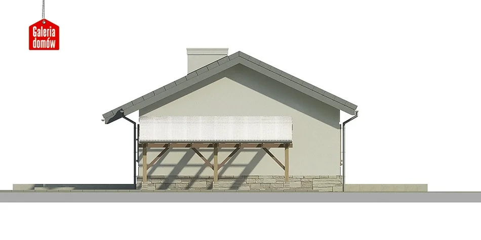 Elewacja boczna lewa