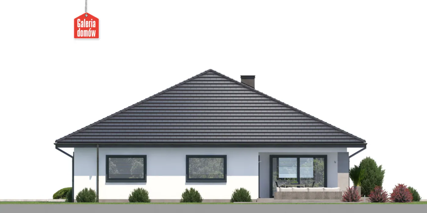 Elewacja boczna lewa