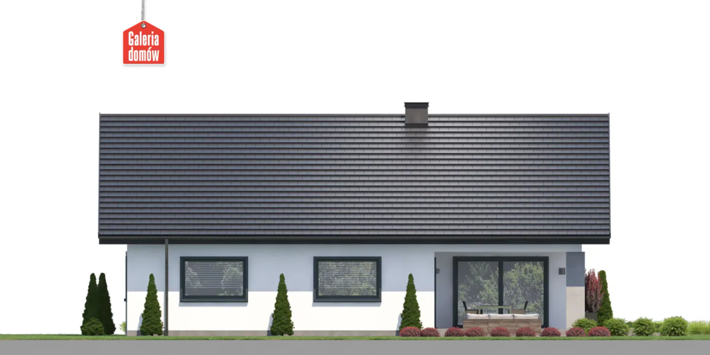 Elewacja boczna lewa