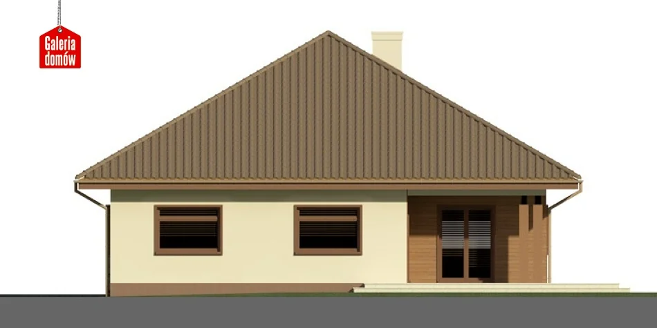 Elewacja boczna lewa