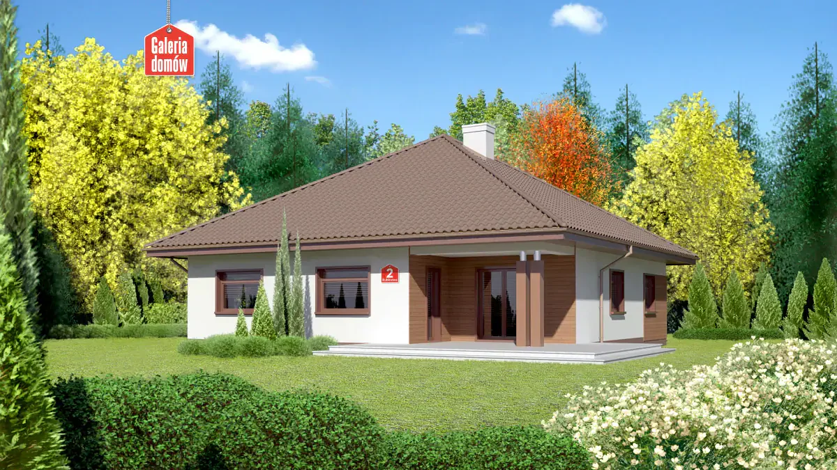 Wizualizacja domu przy Rubinowej 2 - zdjęcie 2