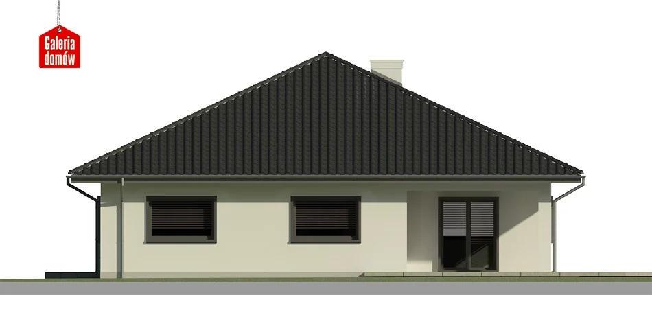 Elewacja boczna lewa