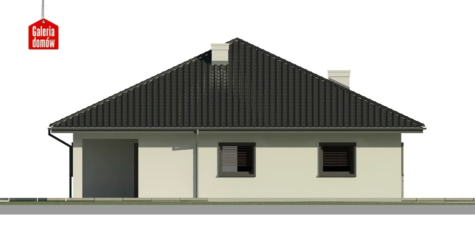 Elewacja boczna prawa