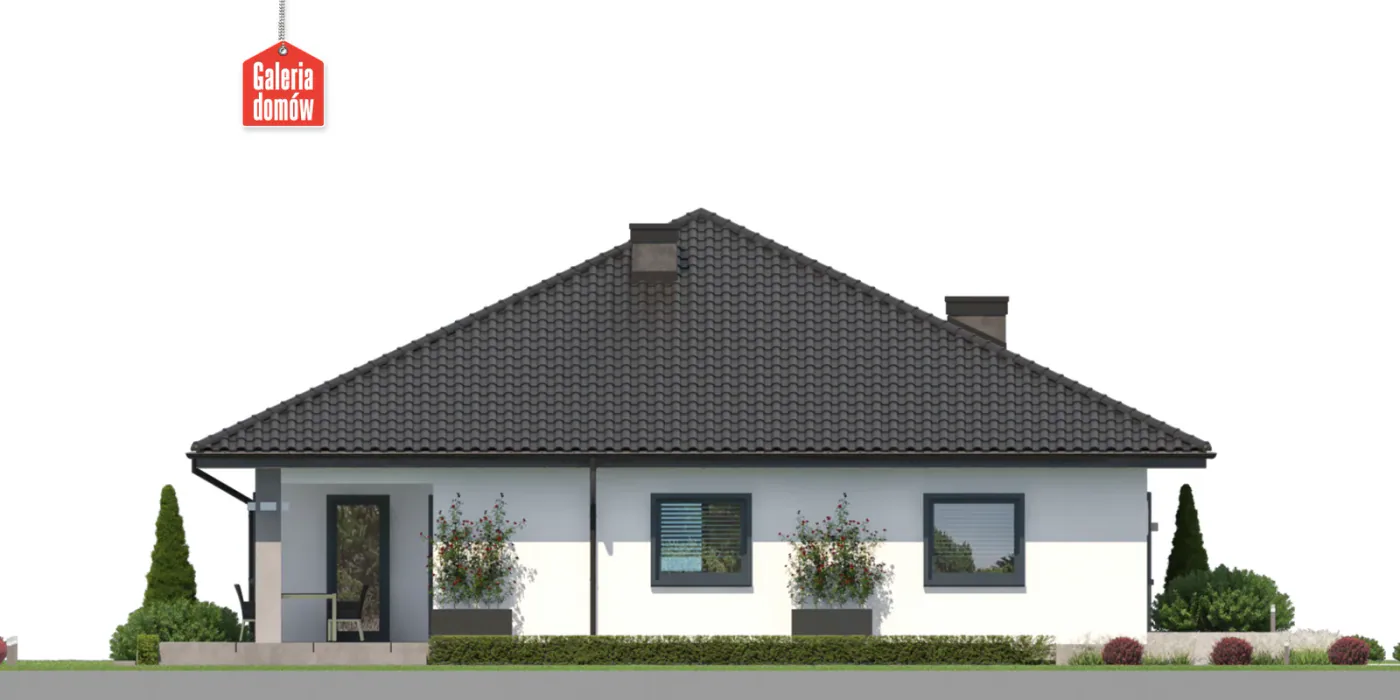 Elewacja boczna prawa