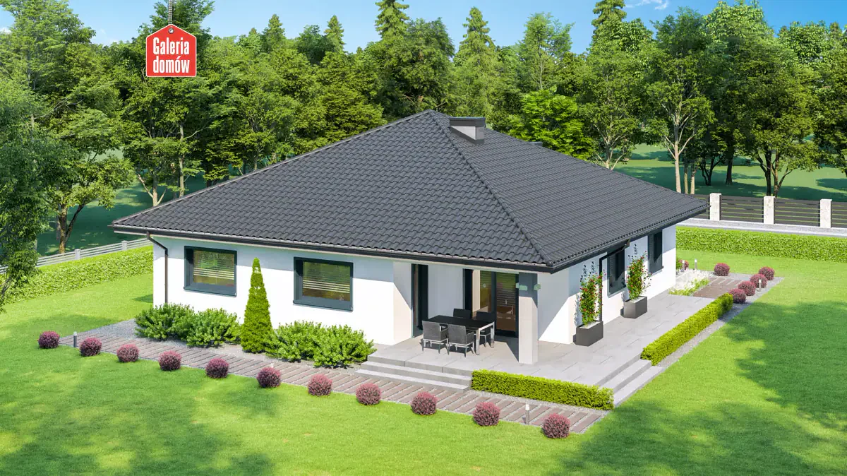 Wizualizacja domu przy Rubinowej 3 - zdjęcie 2