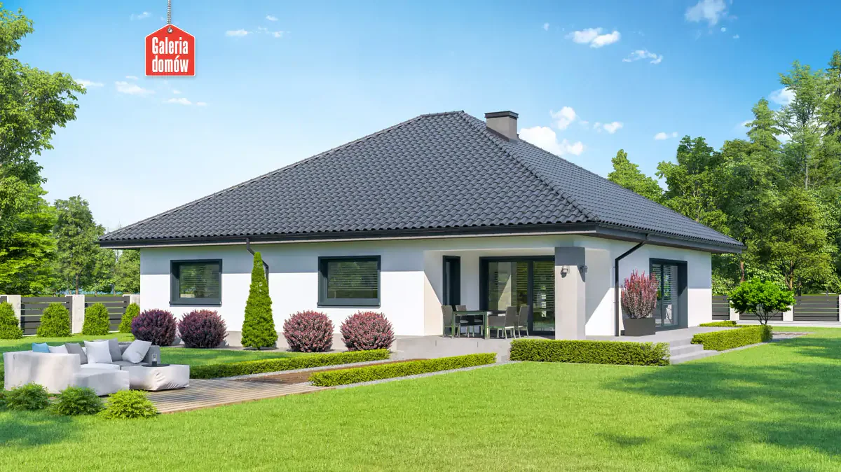 Wizualizacja domu przy Rubinowej 5 bis - zdjęcie 2