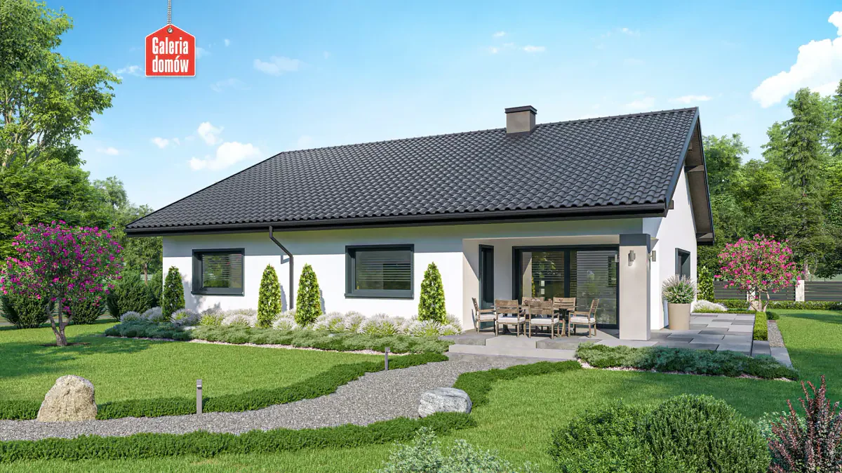 Wizualizacja domu przy Rubinowej 6 - zdjęcie 2