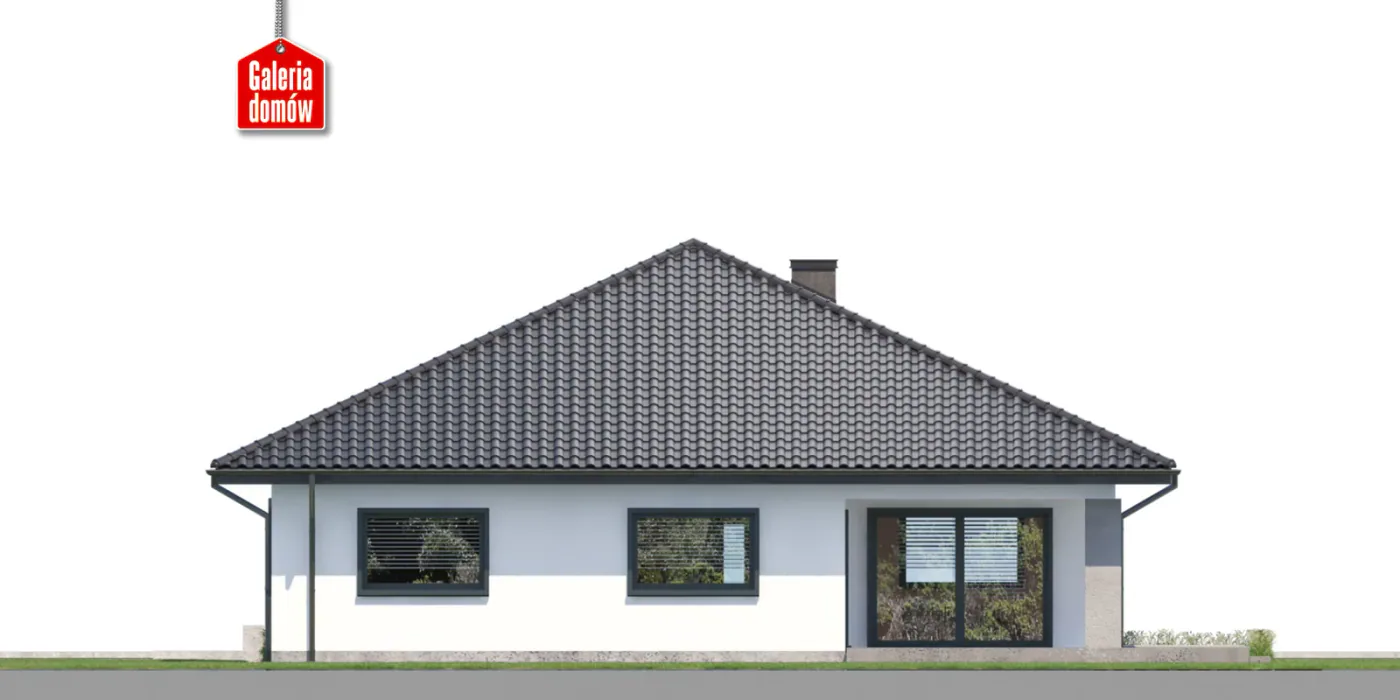 Elewacja boczna lewa