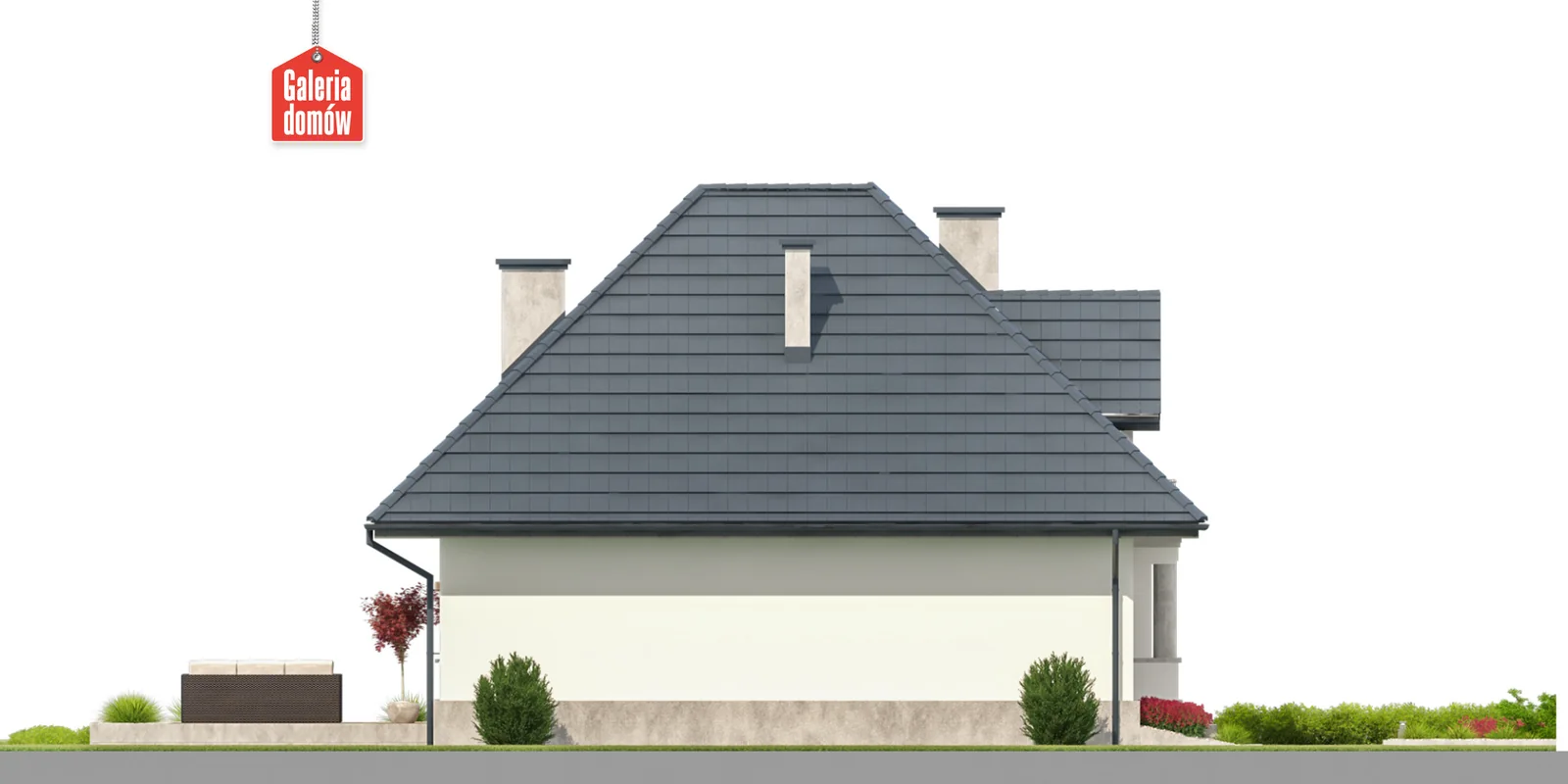 Elewacja boczna prawa