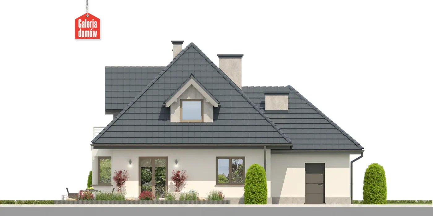 Elewacja boczna lewa