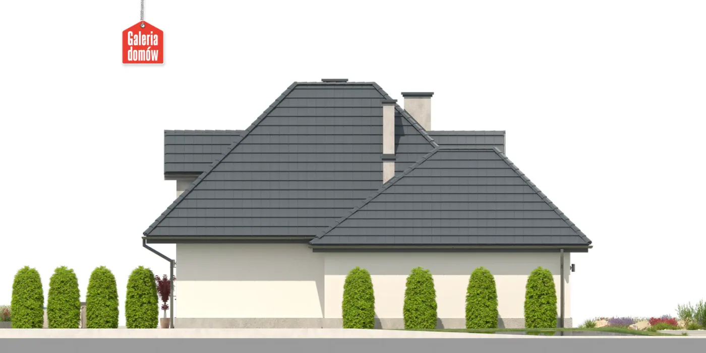 Elewacja boczna prawa