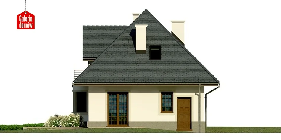 Elewacja boczna lewa