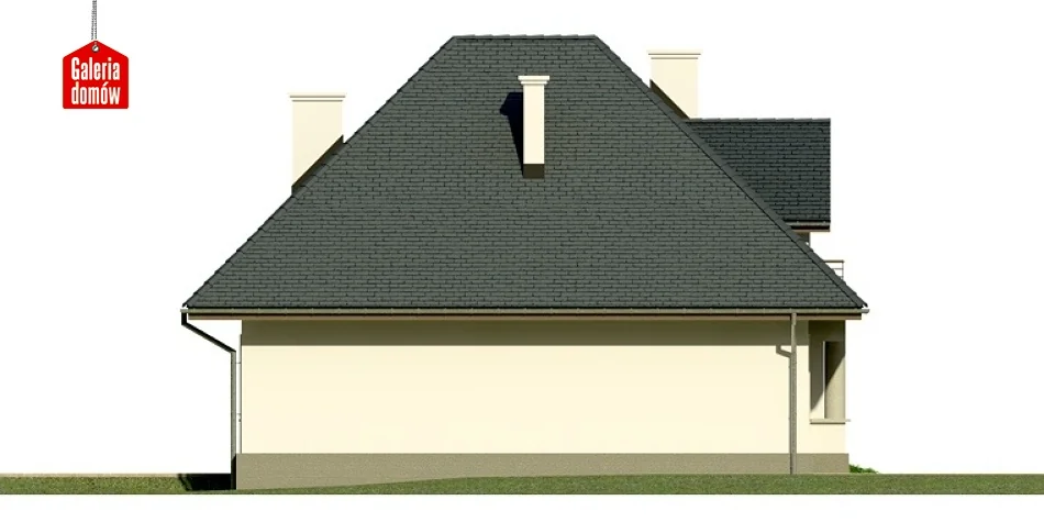 Elewacja boczna prawa