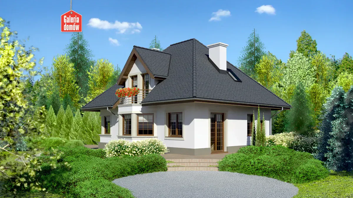 Wizualizacja domu przy Sielskiej 2 - zdjęcie 2
