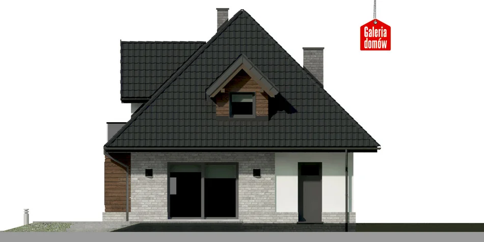 Elewacja boczna lewa