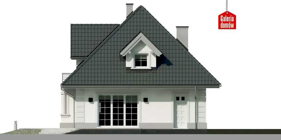 Elewacja boczna lewa