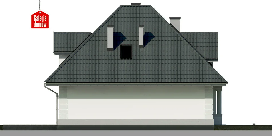 Elewacja boczna prawa