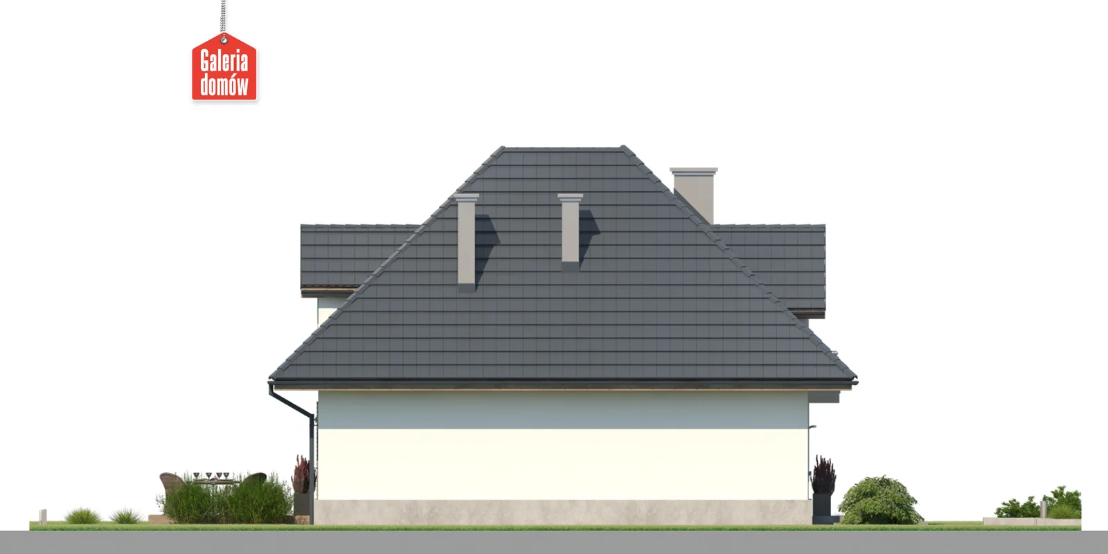 Elewacja boczna prawa