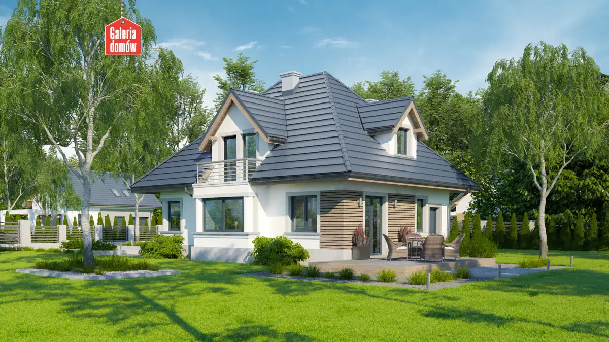 Wizualizacja domu przy Sielskiej 9 - zdjęcie 2