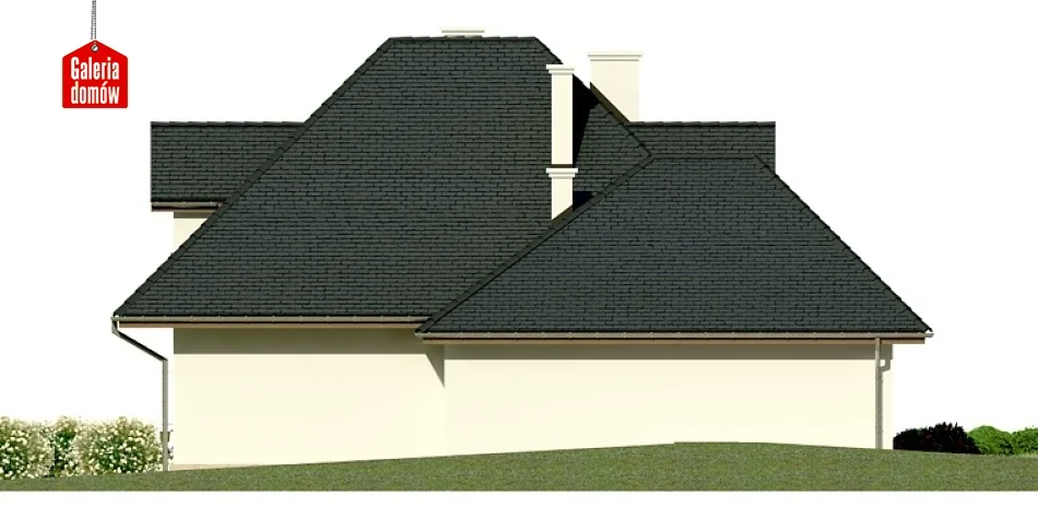 Elewacja boczna prawa