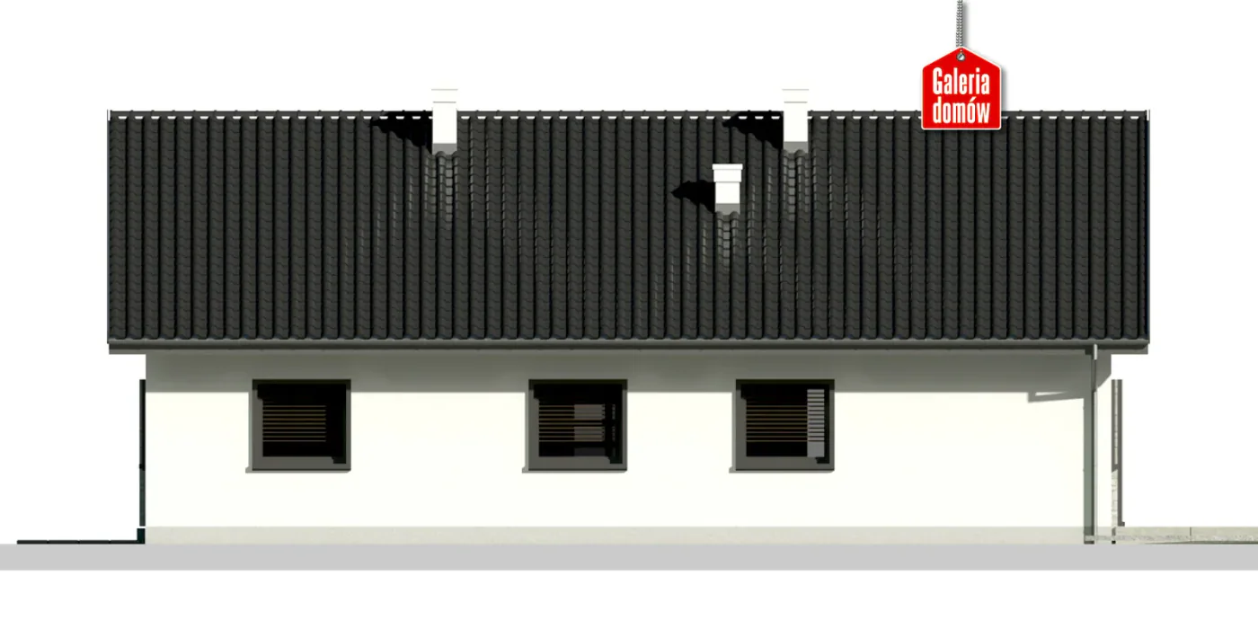 Elewacja boczna lewa