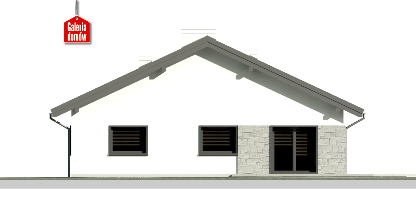 Elewacja boczna prawa