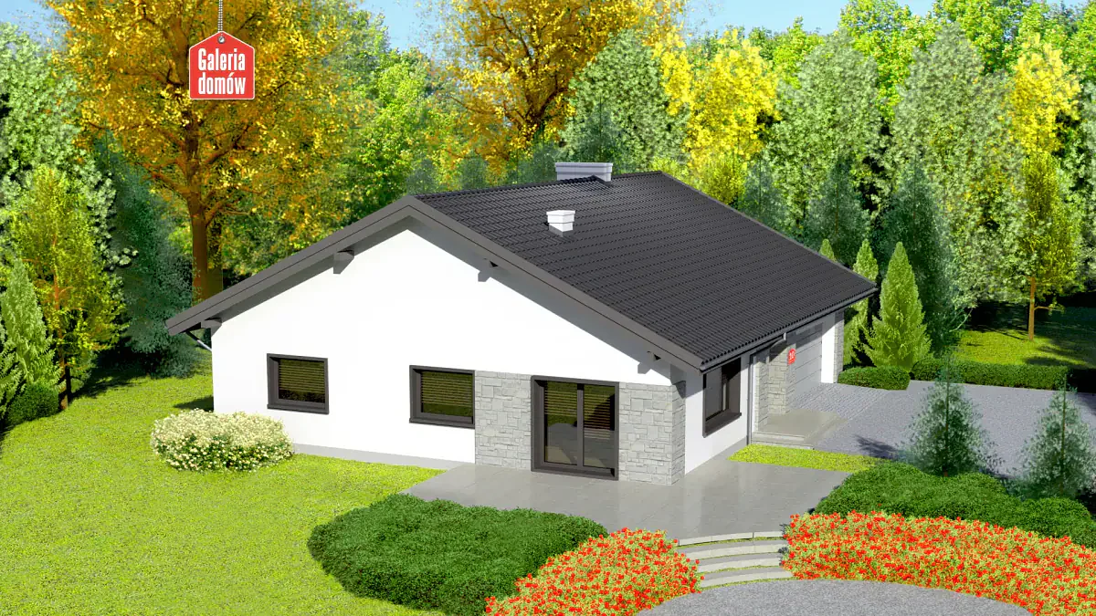 Wizualizacja domu przy Słonecznej 10 - zdjęcie 2
