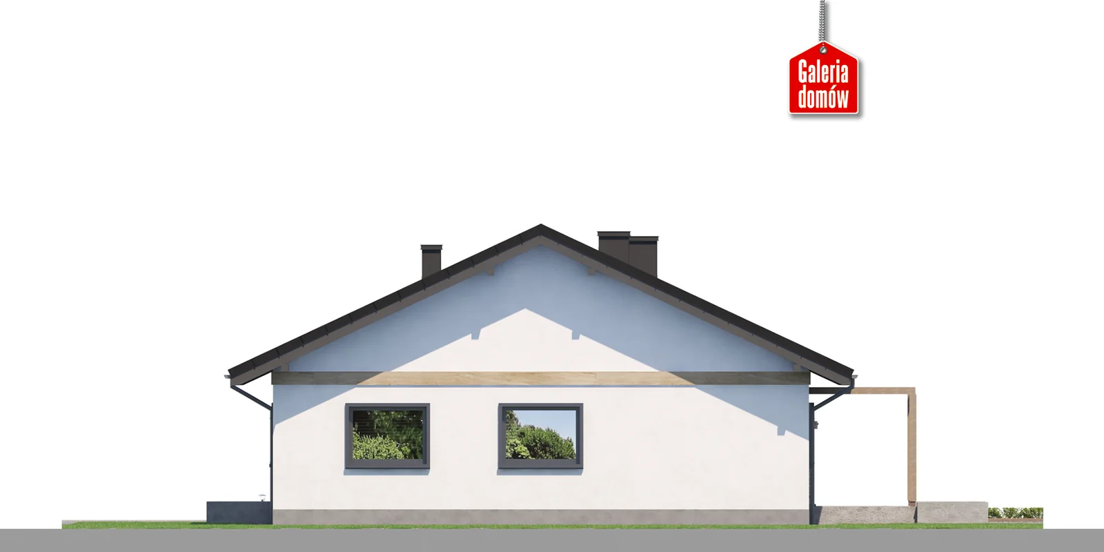 Elewacja boczna lewa