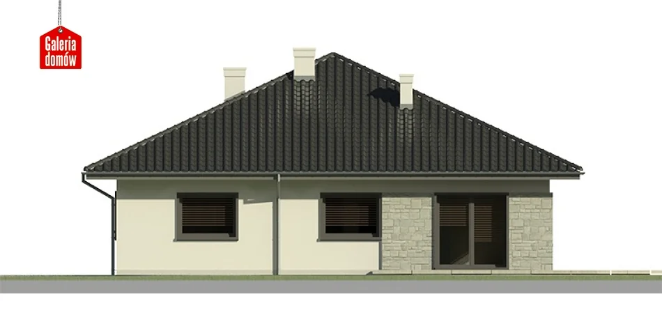 Elewacja boczna prawa