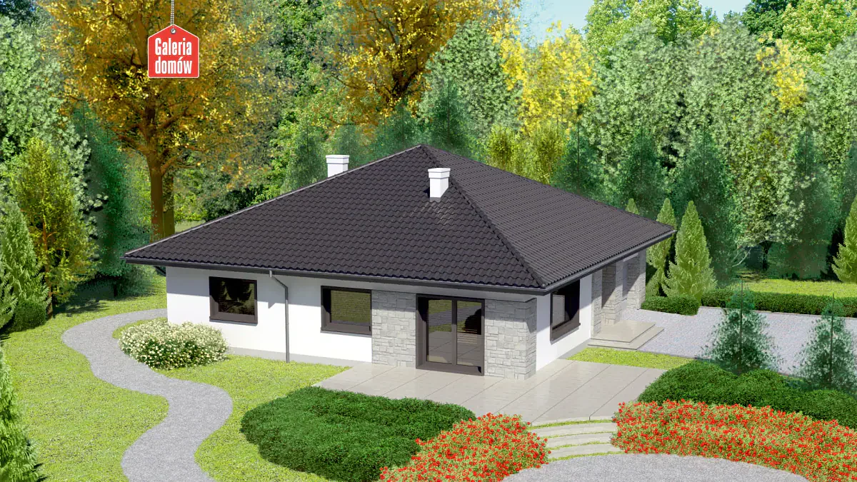 Wizualizacja domu przy Słonecznej 2 bis - zdjęcie 2