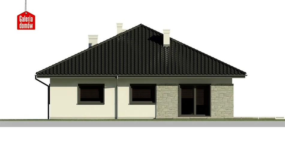 Elewacja boczna prawa