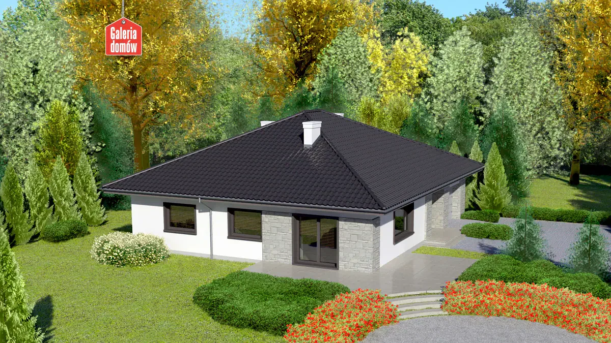 Wizualizacja domu przy Słonecznej 5 - zdjęcie 2