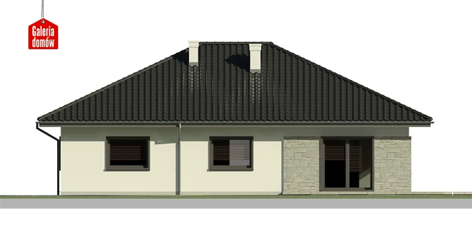 Elewacja boczna prawa