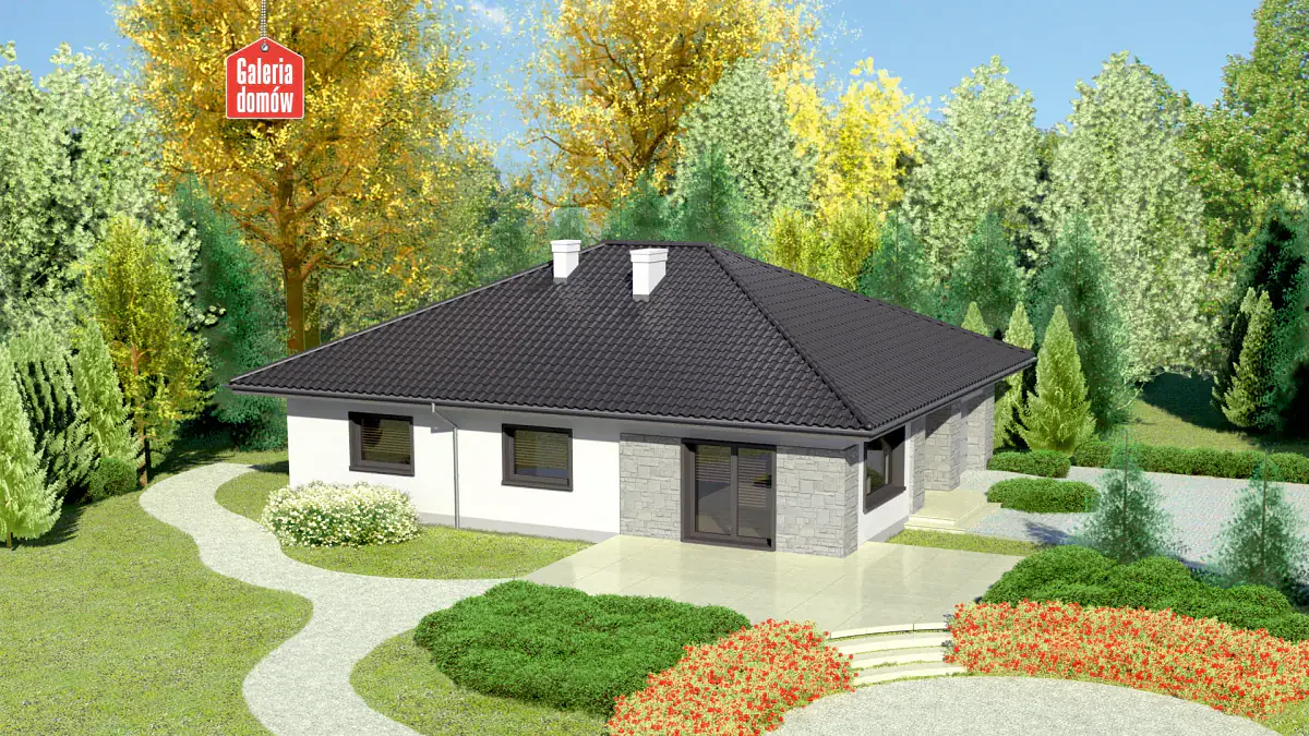 Wizualizacja domu przy Słonecznej 6 bis - zdjęcie 2