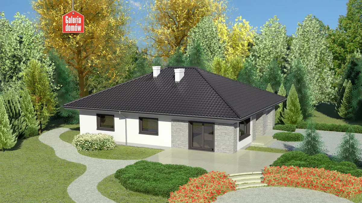 Wizualizacja domu przy Słonecznej 6 - zdjęcie 2