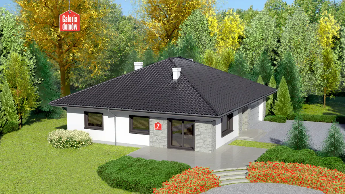 Wizualizacja domu przy Słonecznej 7 - zdjęcie 2