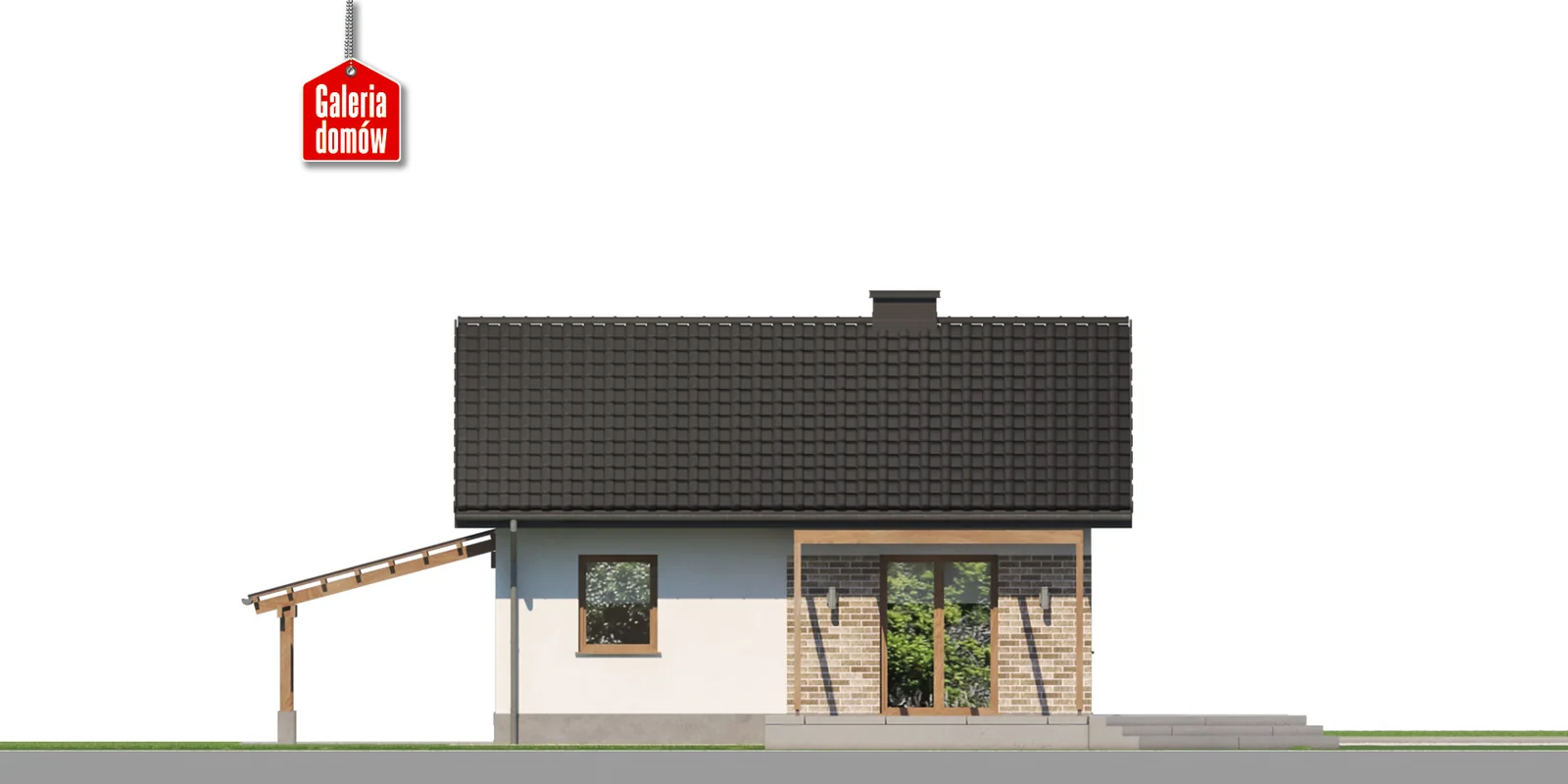 Elewacja boczna lewa