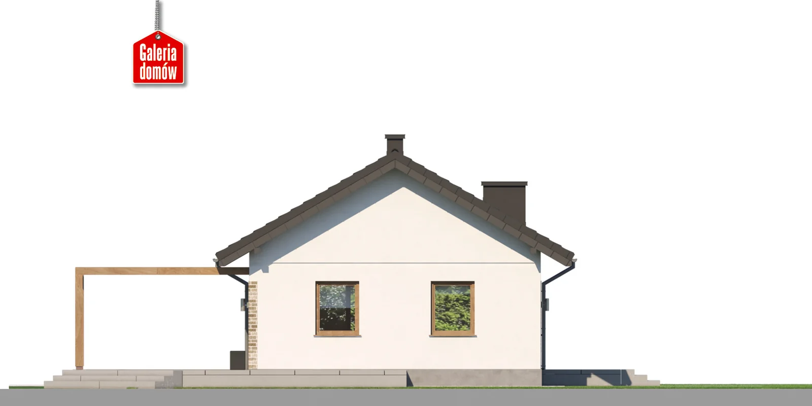 Elewacja boczna prawa
