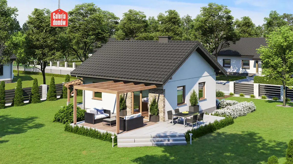 Wizualizacja domu przy Topolowej 4 - zdjęcie 2