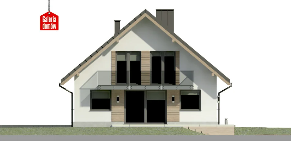 Elewacja boczna lewa