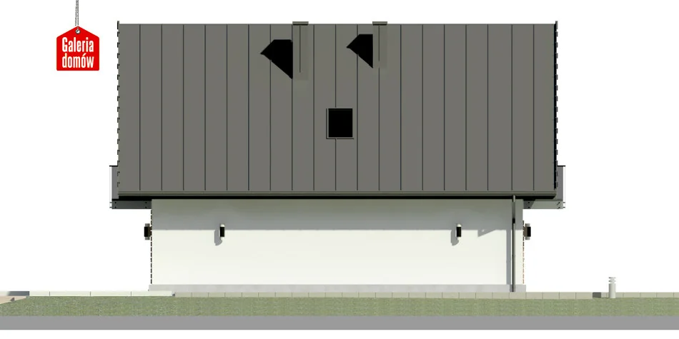 Elewacja boczna prawa