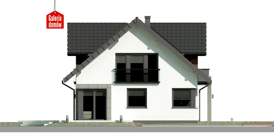 Elewacja boczna prawa