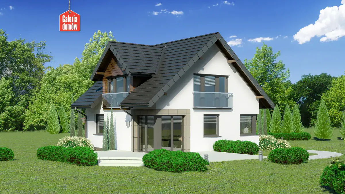 Wizualizacja domu przy Wiosennej 18 - zdjęcie 2