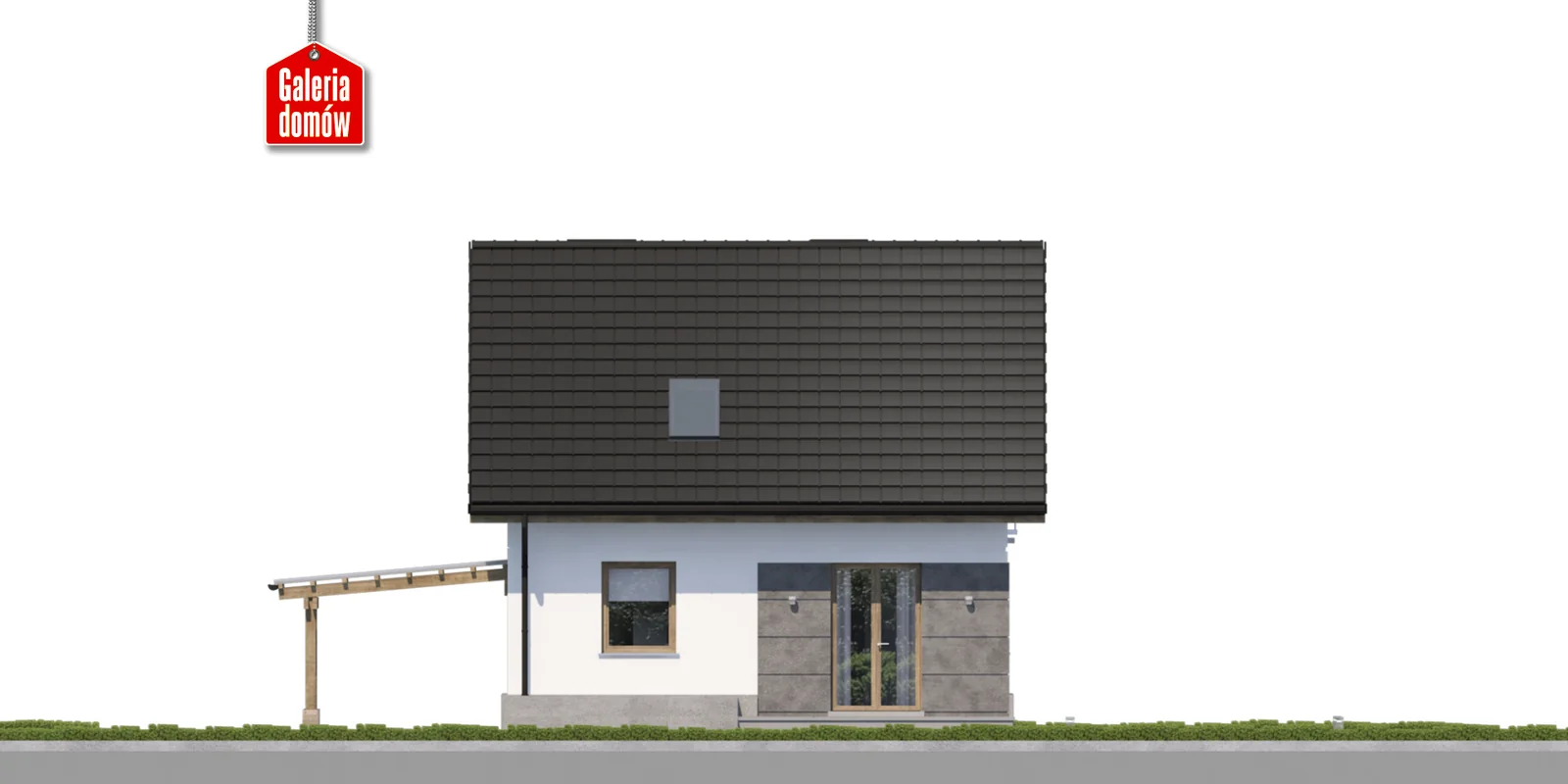 Elewacja boczna lewa
