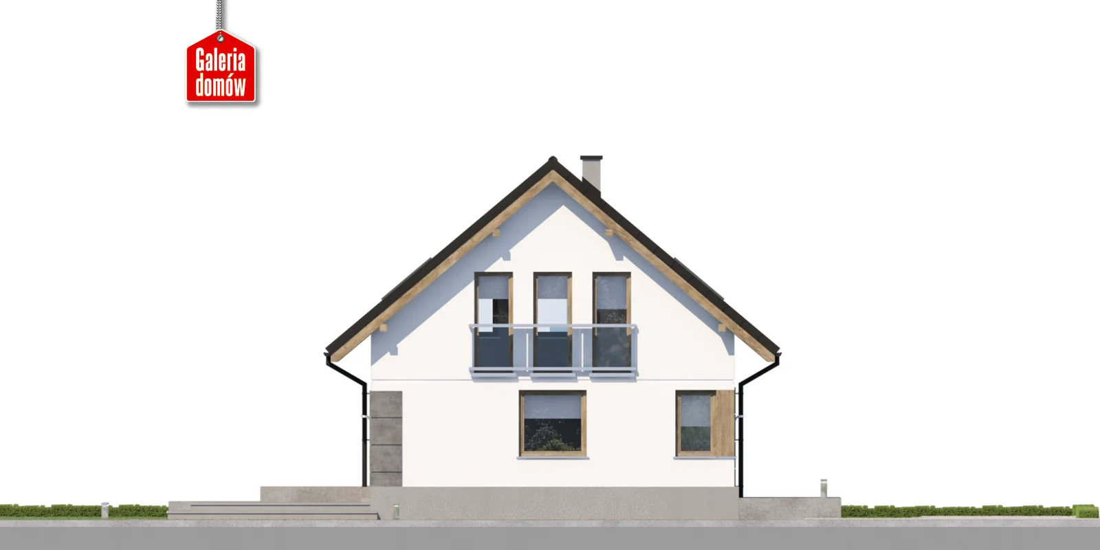 Elewacja boczna prawa