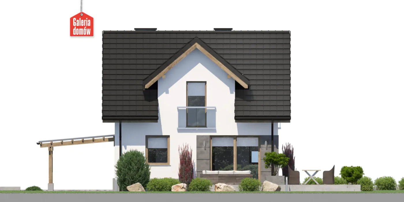 Elewacja boczna lewa