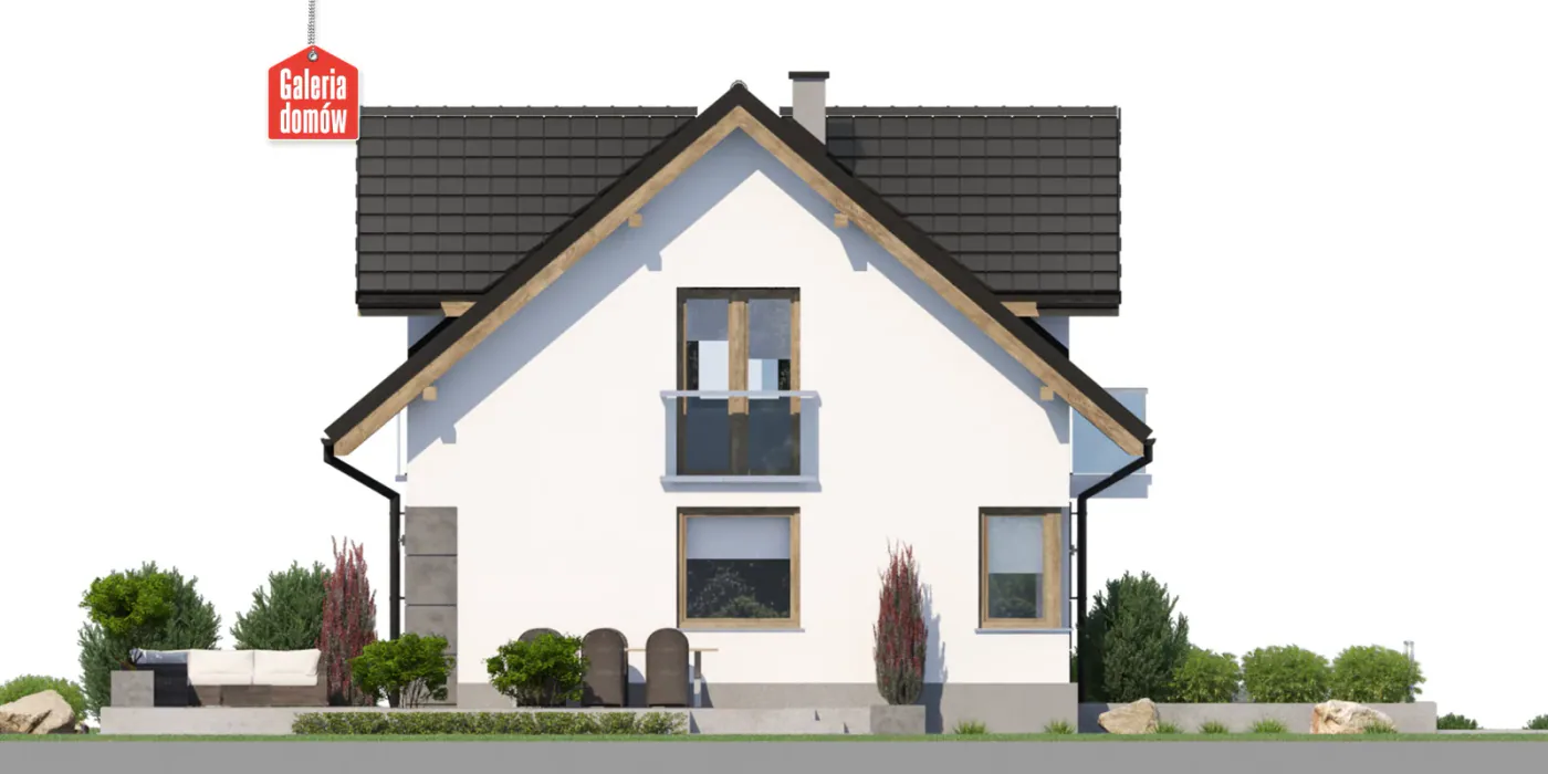 Elewacja boczna prawa