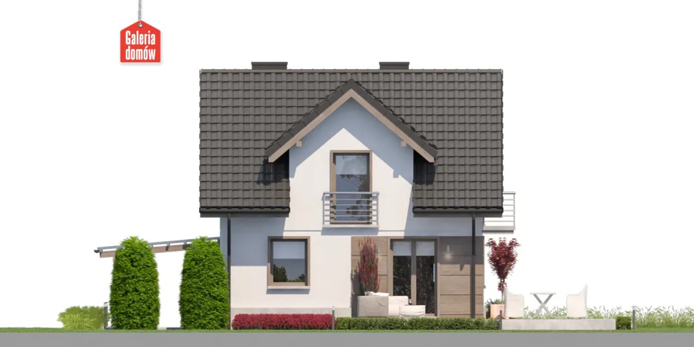 Elewacja boczna lewa